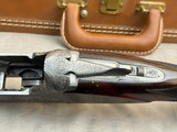 RARE 1966 Belgian Browning Superposed Pointer Grade 12ga/20ga Two Barrel Skeet Set RKLT Hydra-Coil Stock Double Signed by A. Marechal - 7 of 25