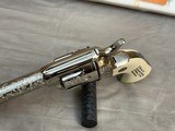 LNIB 1988 Colt SAA Engraving Sampler .45colt Ivory Grips Nickel Finish - Image 10 of 25
