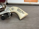LNIB 1988 Colt SAA Engraving Sampler .45colt Ivory Grips Nickel Finish - Image 6 of 25