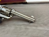 LNIB 1988 Colt SAA Engraving Sampler .45colt Ivory Grips Nickel Finish - Image 15 of 25