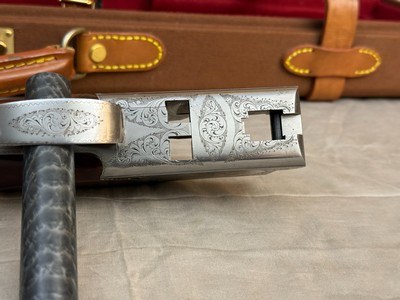 Excellent 1984 Belgian Browning Superposed B4 Grade Signed by E. Vos 12ga 27.5