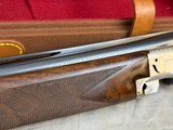 Excellent 1984 Belgian Browning Superposed B4 Grade Signed by E. Vos 12ga 27.5