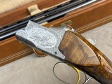 Immaculate L. Acampo Engraved Belgium Browning Superposed Pointer Grade 12ga/20ga Set 28