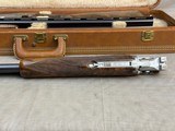 Immaculate L. Acampo Engraved Belgium Browning Superposed Pointer Grade 12ga/20ga Set 28