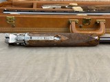 Immaculate L. Acampo Engraved Belgium Browning Superposed Pointer Grade 12ga/20ga Set 28