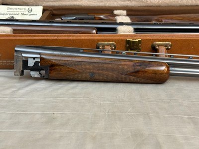 Immaculate RKLT Belgium Browning Superposed 410ga/28ga Set 28