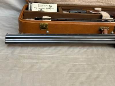 Immaculate RKLT Belgium Browning Superposed 410ga/28ga Set 28