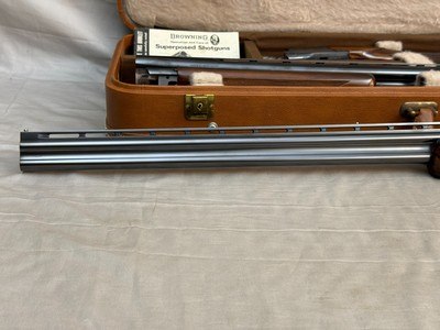Immaculate RKLT Belgium Browning Superposed 410ga/28ga Set 28