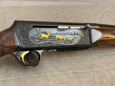 Gorgeous 1971 J. Baerten Engraved Belgium Browning BAR Grade V 30-06 Factory Iron Sights No Sling Swivels - Image 1 of 25