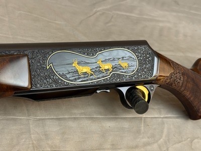 Gorgeous 1971 J. Baerten Engraved Belgium Browning BAR Grade V 30-06 Factory Iron Sights No Sling Swivels - Image 2 of 25