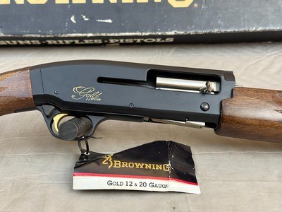 LNIB 2001 Browning Gold 20ga 28