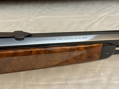 Browning 1886 High Grade .45-70 in Original Box Signed by T. Mori - Image 7 of 25