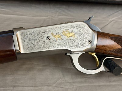 Browning 1886 High Grade .45-70 in Original Box Signed by T. Mori - Image 12 of 25