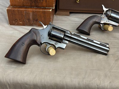 Exceptional Colt Bicentennial Pistol Set Python 357 Mag + Single Action Army 45 Colt + Third Model Dragoon 44cal - Image 9 of 18