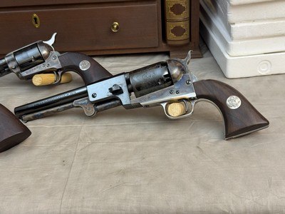 Exceptional Colt Bicentennial Pistol Set Python 357 Mag + Single Action Army 45 Colt + Third Model Dragoon 44cal - Image 4 of 18