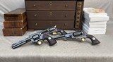 Exceptional Colt Bicentennial Pistol Set Python 357 Mag + Single Action Army 45 Colt + Third Model Dragoon 44cal