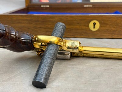Exceptional American Historical Foundation Engraved + Gold & Silver Plated Colt Python Legacy 