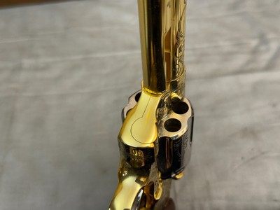 Exceptional American Historical Foundation Engraved + Gold & Silver Plated Colt Python Legacy 