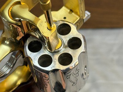Exceptional American Historical Foundation Engraved + Gold & Silver Plated Colt Python Legacy 