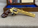 Exceptional American Historical Foundation Engraved + Gold & Silver Plated Colt Python Legacy 