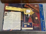Exceptional American Historical Foundation Engraved + Gold & Silver Plated Colt Python Legacy 