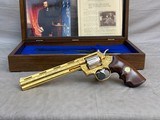 Exceptional American Historical Foundation Engraved + Gold & Silver Plated Colt Python Legacy 