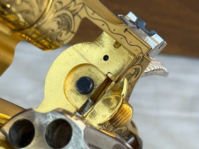 Exceptional American Historical Foundation Engraved + Gold & Silver Plated Colt Python Legacy 