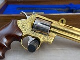 Exceptional American Historical Foundation Engraved + Gold & Silver Plated Colt Python Legacy 