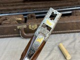 1985 Hand Engraved Signed Browning Citori Grade VI Trap 12ga in Case 32