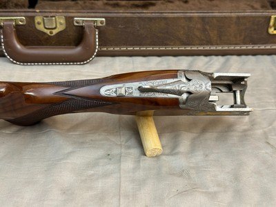 1985 Hand Engraved Signed Browning Citori Grade VI Trap 12ga in Case 32