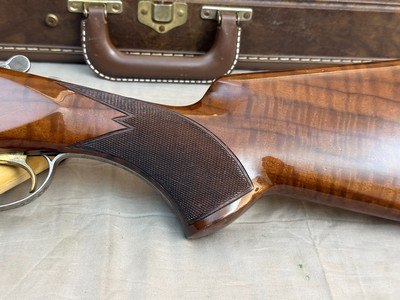 1985 Hand Engraved Signed Browning Citori Grade VI Trap 12ga in Case 32