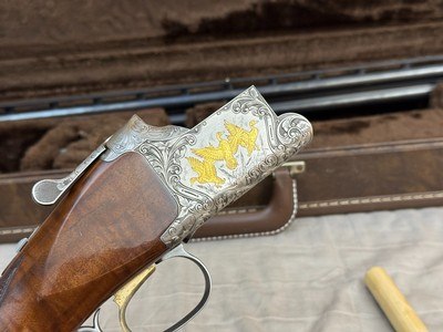 1985 Hand Engraved Signed Browning Citori Grade VI Trap 12ga in Case 32