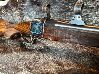Dakota Model 10 338-06 A-Square Single Shot Rifle - Image 4 of 12