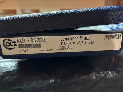 Colt Government Model - 01980XSE - Image 4 of 4