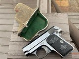 COLT MODEL 1908 HAMMERLESS .25 AUTOMATIC - 5 of 5