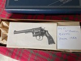 FLAWLESS SMITH & WESSON MODEL K-22 22LR REVOLVER MADE 1948 - 2 of 12