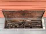 ORIGINAL GUN CASE ANTIQUE 1800s - 8 of 10