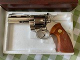 COLT PYTHON 4 INCH NICKEL (NIB) - 2 of 7