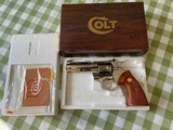 COLT PYTHON 4 INCH NICKEL (NIB) - 1 of 7