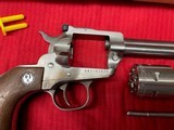 Ruger single six stainless convertible 22/22mag - 5 of 9