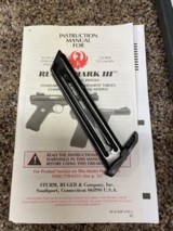 Ruger 22 factory box with clip Papers and keys - 2 of 5