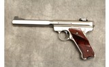 RUGER MARK III, COMPETITION TARGET MODEL, "SLAB SIDE" .22 LR - 2 of 2