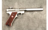 RUGER MARK III, COMPETITION TARGET MODEL, "SLAB SIDE" .22 LR - 1 of 2