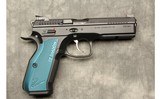 CZ SHADOW 2, BLACK & BLUE, 9MM - 1 of 2