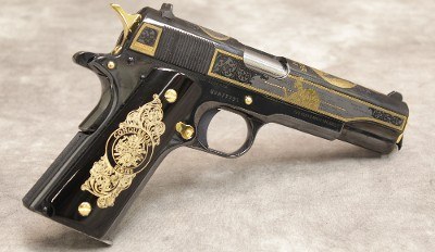 Colt ~ Government Model Alexander the Great Commemorative ~ .38 Super