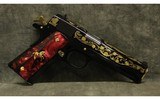 Colt ~ Government Model " Santa Muerte " ~ .38 Super - 1 of 8