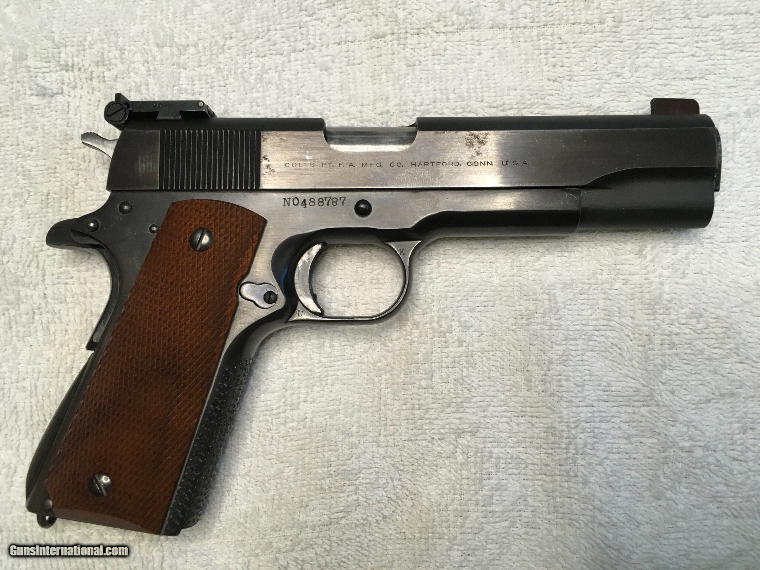 1911 Colt .38 Super Automatic Wadcutter