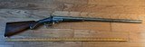 Isaac Hollis & Sons SxS Shotgun Early Antique engraved pinfire conversion double barrel 12 Ga - 6 of 14