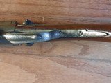 Isaac Hollis & Sons SxS Shotgun Early Antique engraved pinfire conversion double barrel 12 Ga - 10 of 14