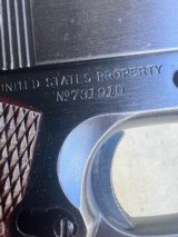 1941 Colt 1911a1 M1911a1 1911 Original Blued Finish - 3 of 15